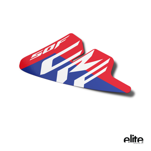 2026 Honda CRF50F Replica OEM Shroud Graphics