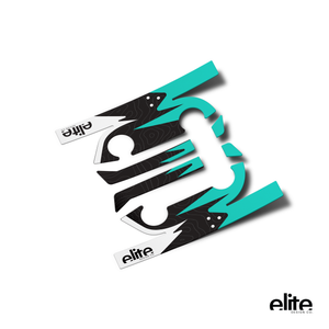 Vigilante style graphics for IAME X30 Head Stickers