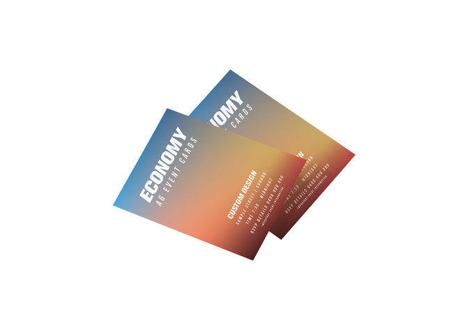 Economy A6 Event Cards