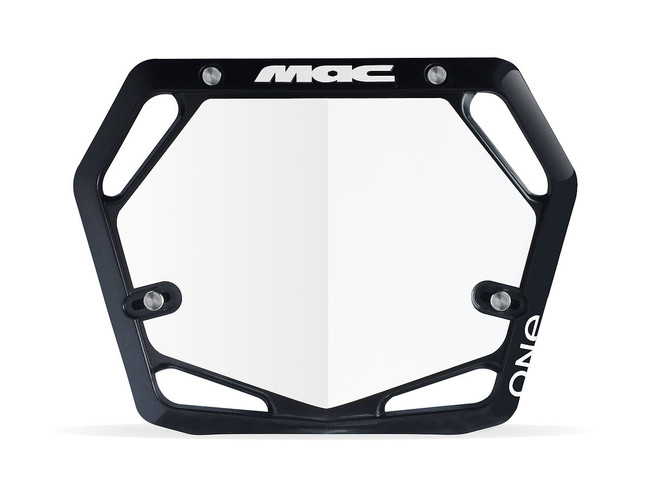 Mac Components One BMX Number Plate