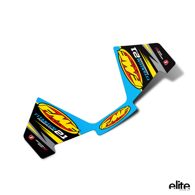 Exhaust Graphics for FMF Titanium Powercore 2.1 OEM Style
