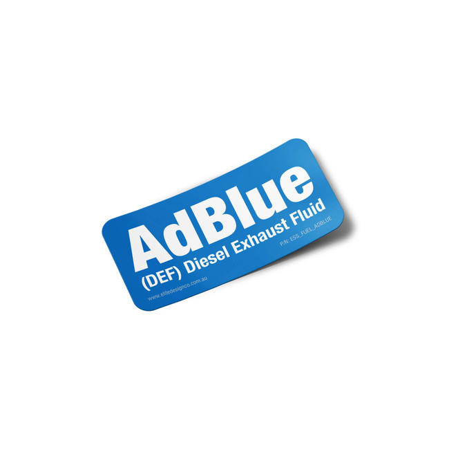 AdBlue Additive Only Safety Stickers