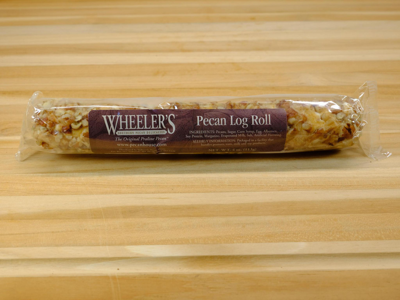 Original Pecan Logs - 1 log