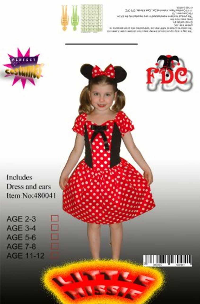 Buy Minnie Girl Mouse Dress 2pc Online in India - Etsy