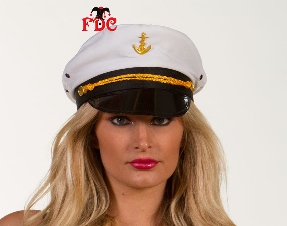 Sea Captain Hat White - Futura Online Shop