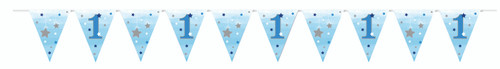 One Little Star Blue Bunting 12ft