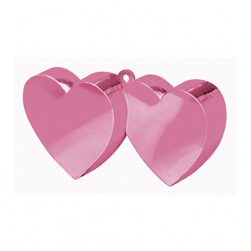 Double Heart Weights Pink