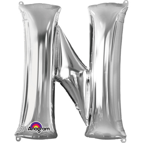 Air Fill Balloon Silver N