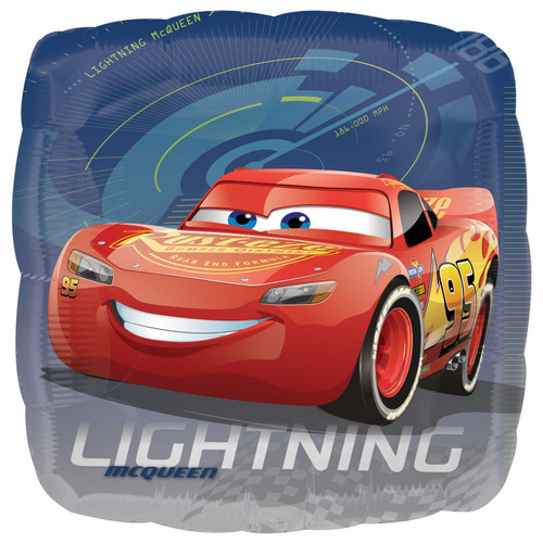 H100 18in Foil Cars Lightning McQueen