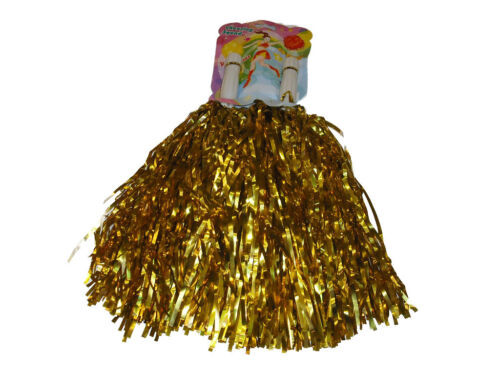 Pom Poms Cheerleader Pk2 Gold