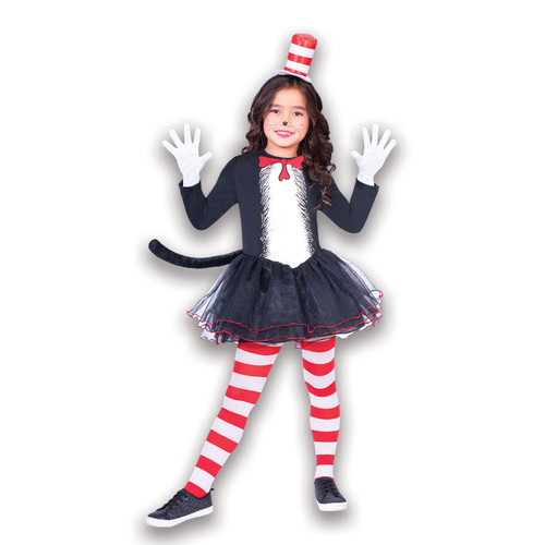 Cat In The Hat Dress Age 4 to 6 Years