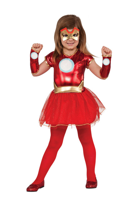 Iron Man Girls Age 8 to 10 Lil Iron Lady
