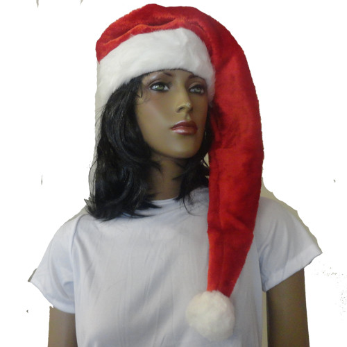 Luxury Santa Hat Long  80cm