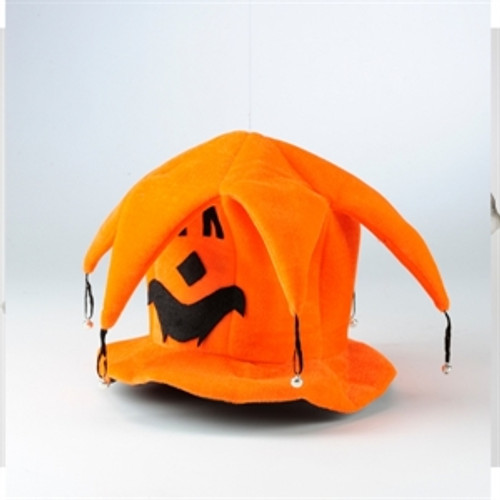 Pumpkin Jester Hat