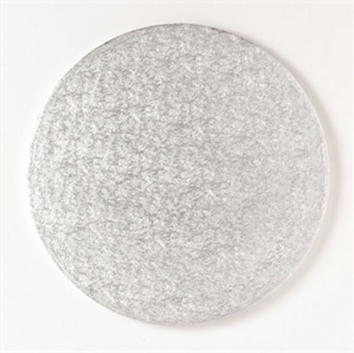 Drum Cakeboard 10in Round Silver 