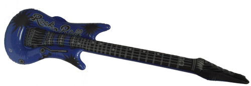 Inflatable Guitar Blue