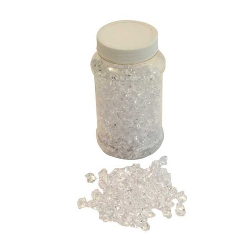 Scatter Stones Jar Acrylic Clear 290Grms