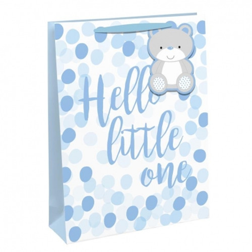 Baby Boy Spot Gift Bag Large