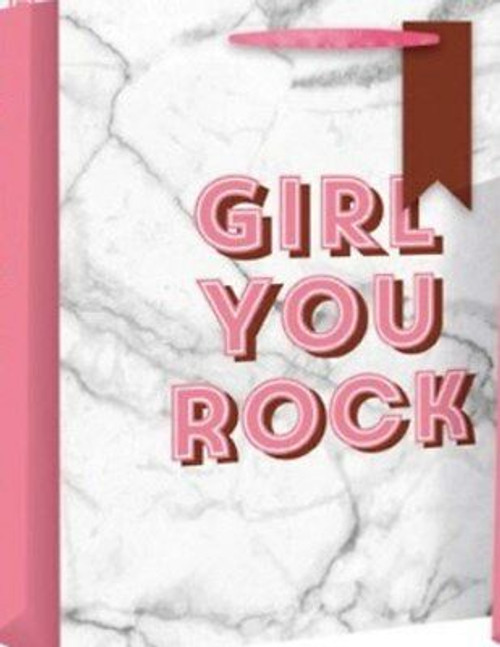 Girl You Rock Gift Bag XL Wide