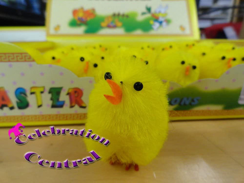 6cm Easter Chicks Box of 24