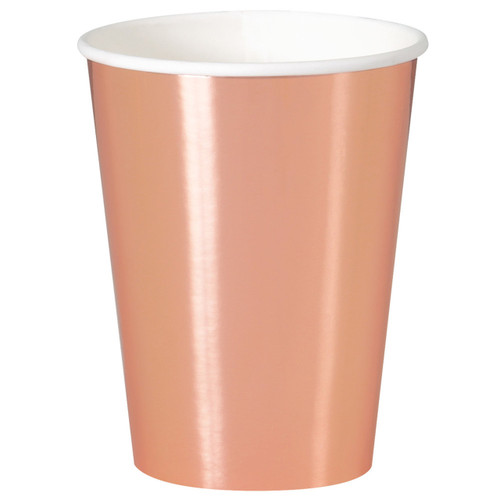 Paper cup Pk10 Rose Gold