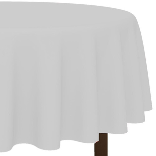 Tablecover Round 84in Diameter White