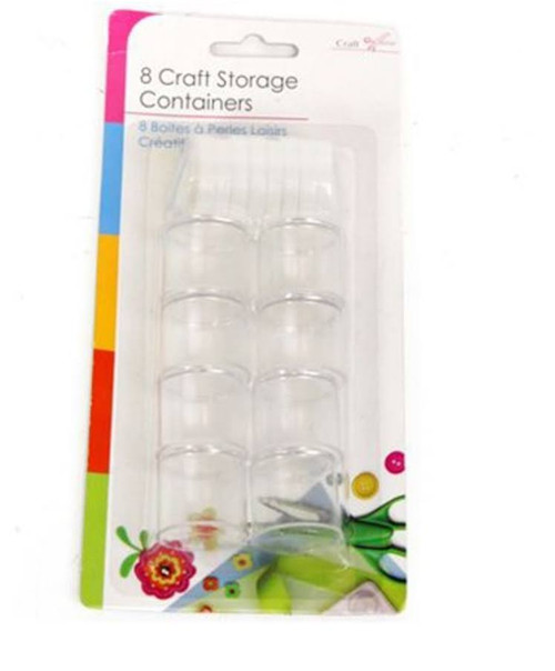 Craft Storage Tubs Pk8