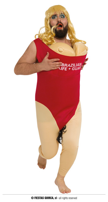 Beach Warden Lifeguard Adult Size XL