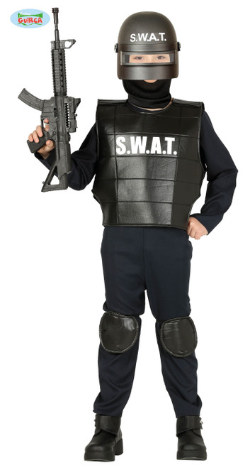 Police SWAT Children Age 7 to 9 Years