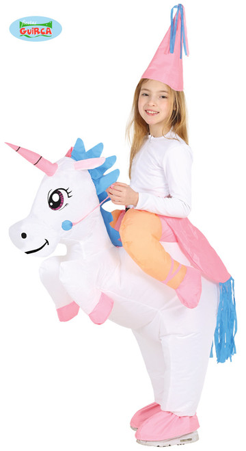 Inflatable Unicorn Child Age 7 to 9 Years