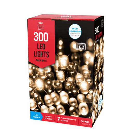 300 LED LIGHTS WARM WHITE