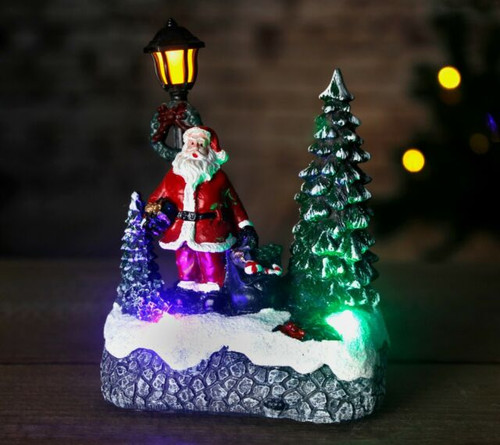 13cm Light up Christmas Scene