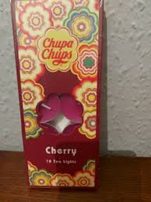 Chupa Chups x10 Tealights Cherry