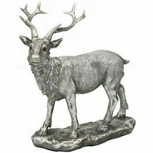 Leonardo Collection Reflections Silver Stag Left Faced