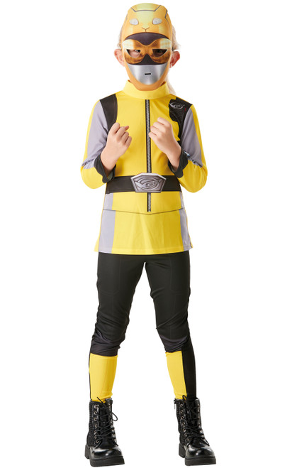 Power Rangers Yellow Beast Morpher Costume Age 7 to 8 Years