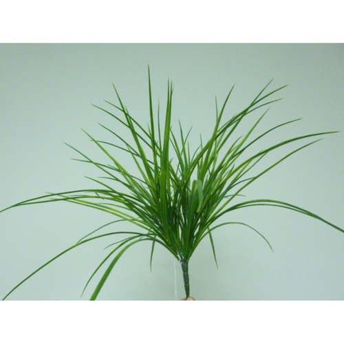 Artificial Grass Bush Light Green 41cm