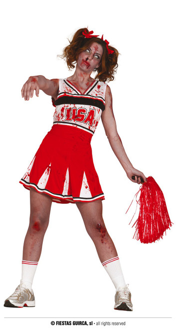 Zombie Cheerleader Adult Medium