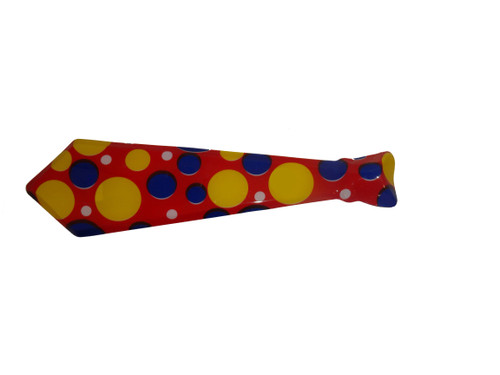 Clown Plastic Tie Multi Colour