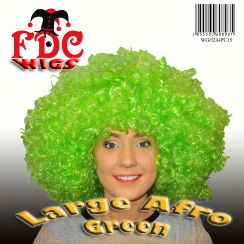 Afro Wig Green 