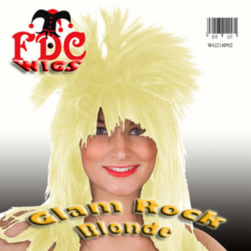 Glam Rock Wig Blonde