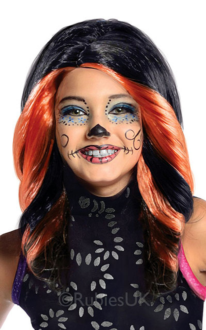 Skelita Calaveras Wig Child