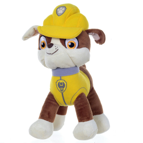 Paw Patrol Rubble Yellow Dog Plush Toy