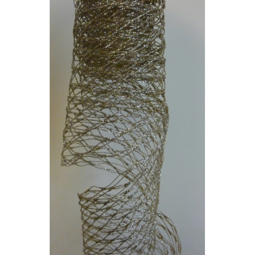 Mesh Ribbon Roll Champagne 180cm