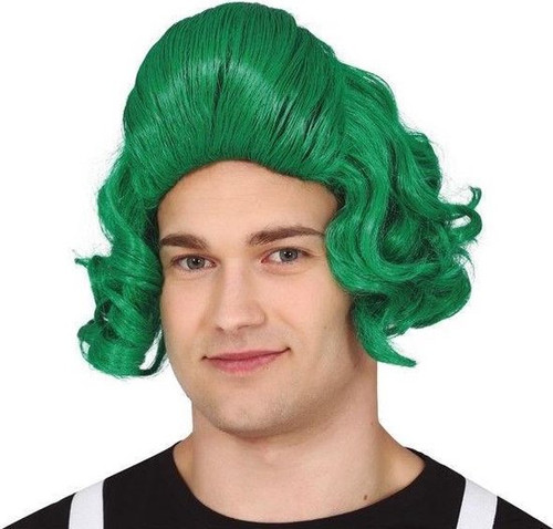 Oompa Loompa Green Short Hair Wig