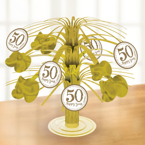 50th Golden Anniversary Foil Centrepiece