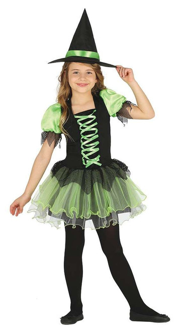Green Tutu Witch Age 3 to 4 Years