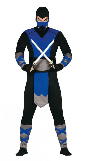 Blue Ninja Warrior Adult Size Large