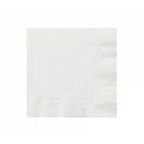 Lunch Napkins Bright White Pk20 2Ply