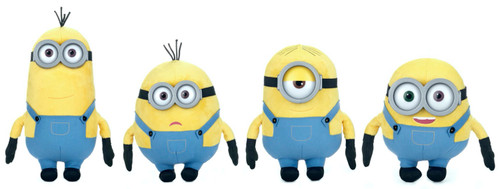 Minion Bob Green Eye Brown Eye Plush Toy 30cm