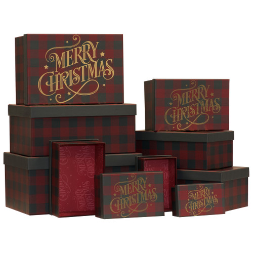 Merry Christmas Gift Box Size 5